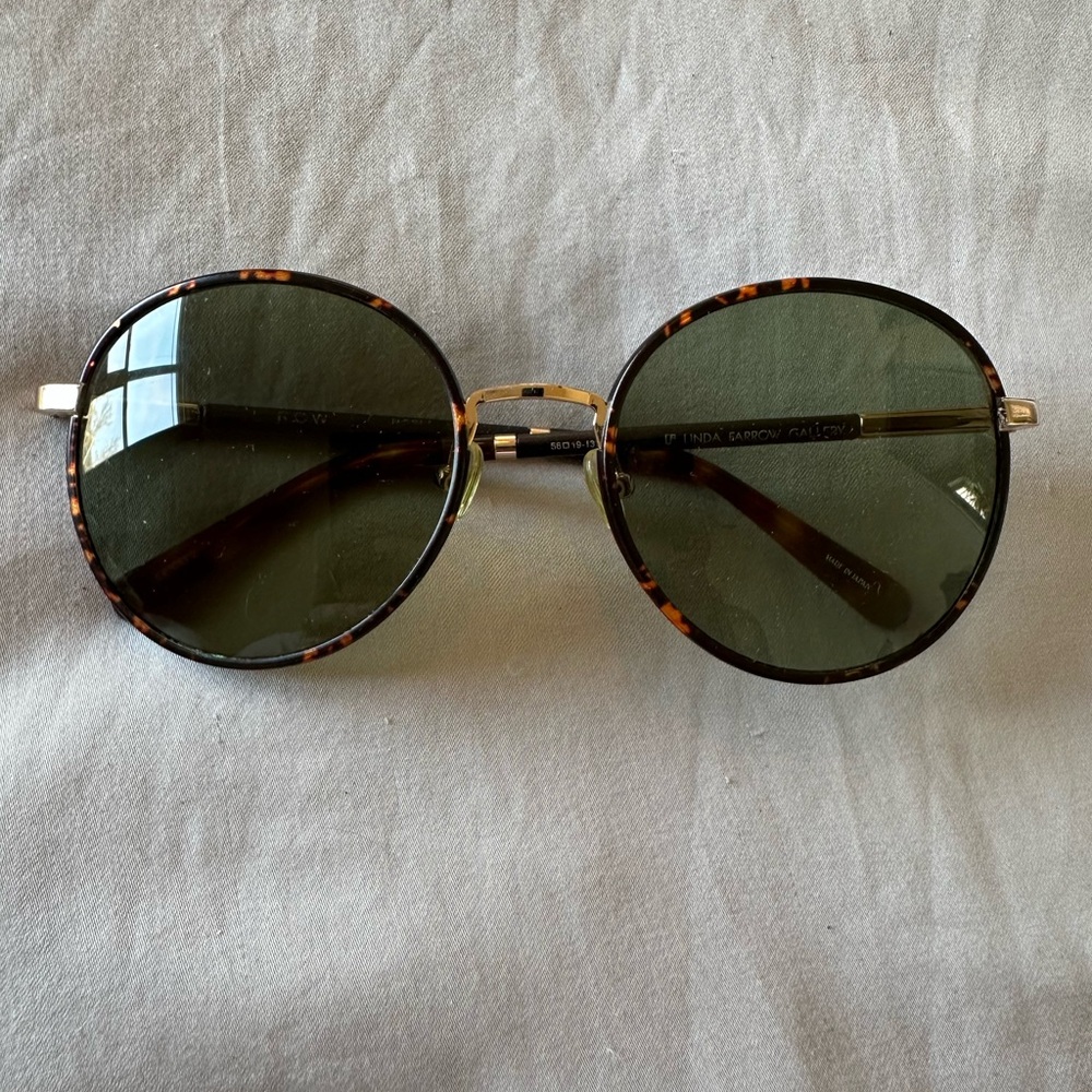 Linda Farrow x The Row Sunglasses Tortoise with case - Picture 8 of 11
